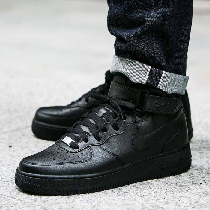 basket air force one noir