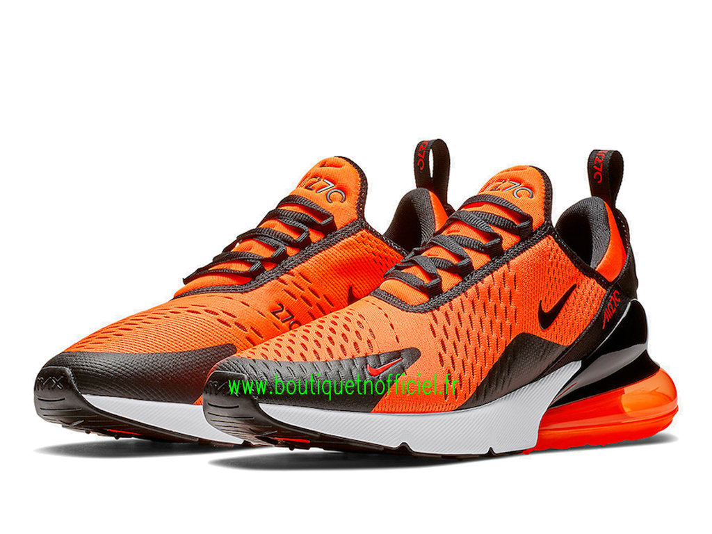 air max orange et noir