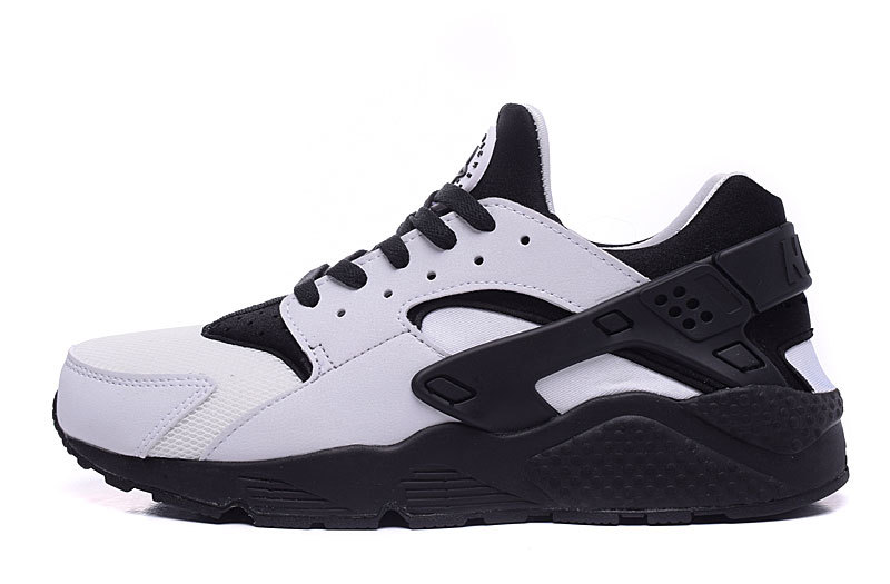 huarache noir et blanc femme