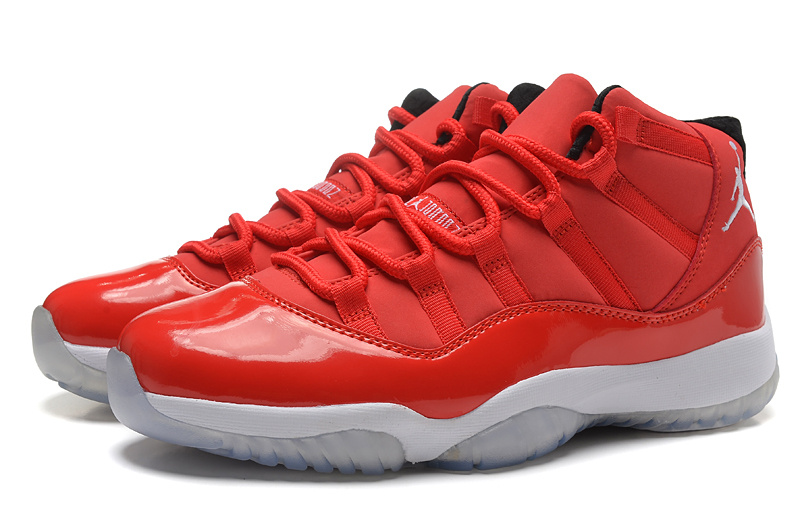 jordan 11 femme rouge