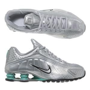 nike shox r4 femme cyan