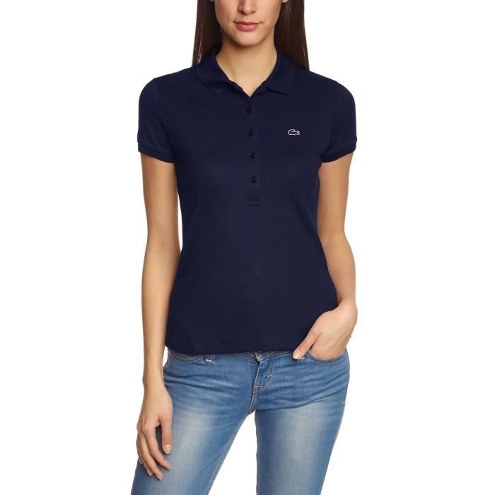 polo lacoste noir pas cher